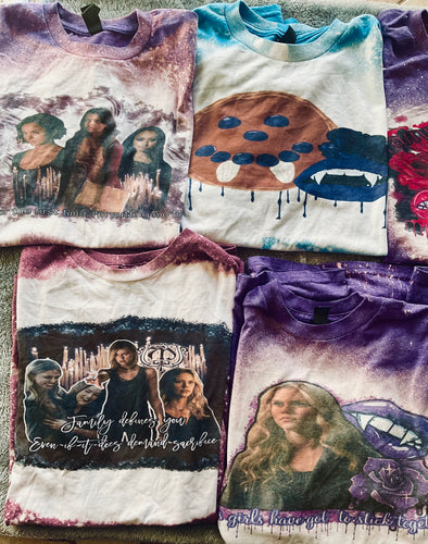 Tvd bleached shirts