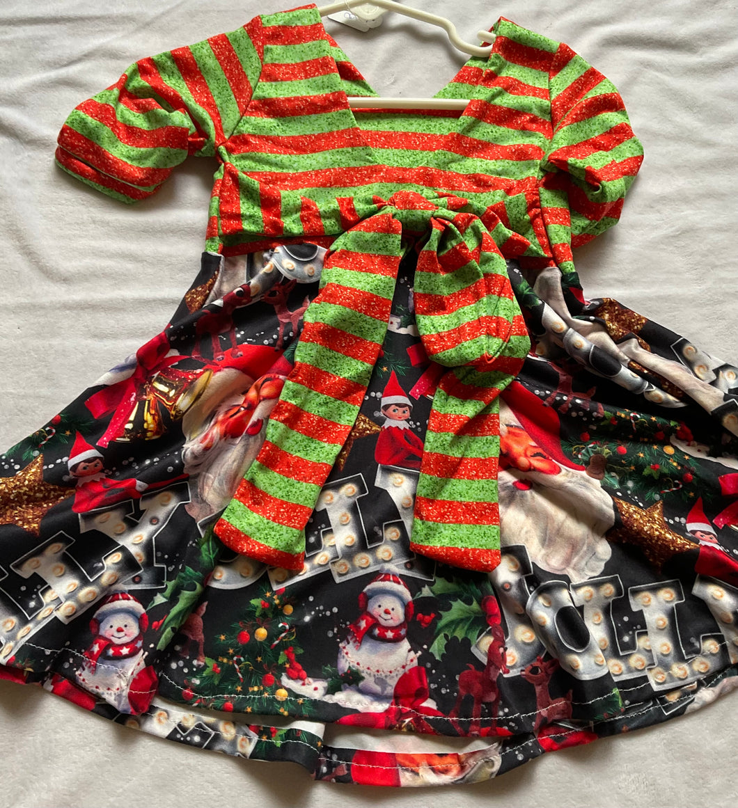 Kids 2t Bowback dress