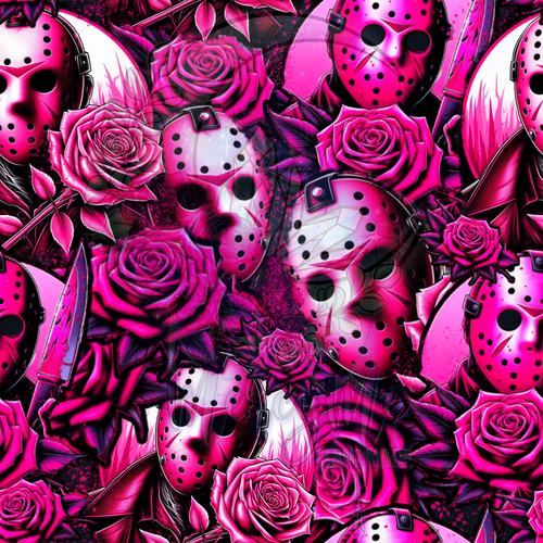 Hot pink Jason floral