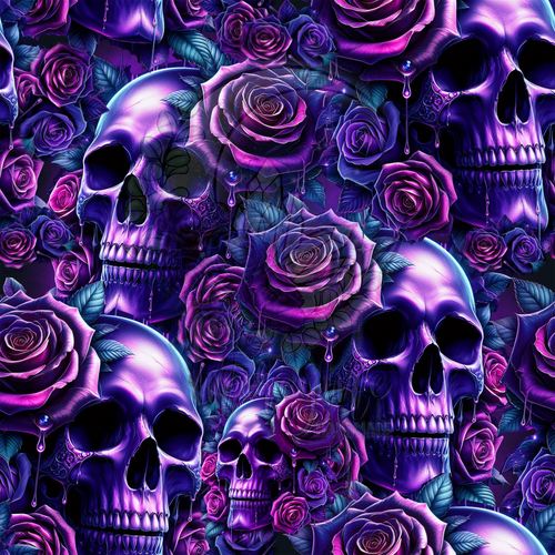 Purple skulls 4