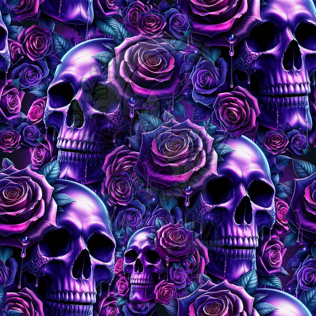 Purple skulls 4