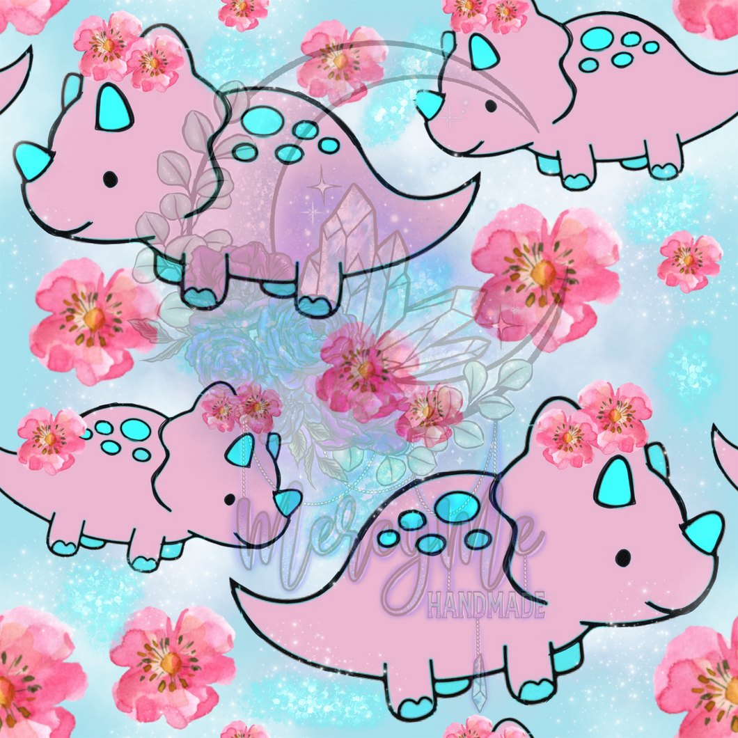 pink dino
