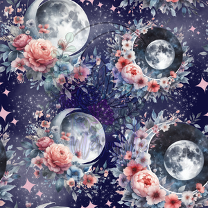 Floral moon